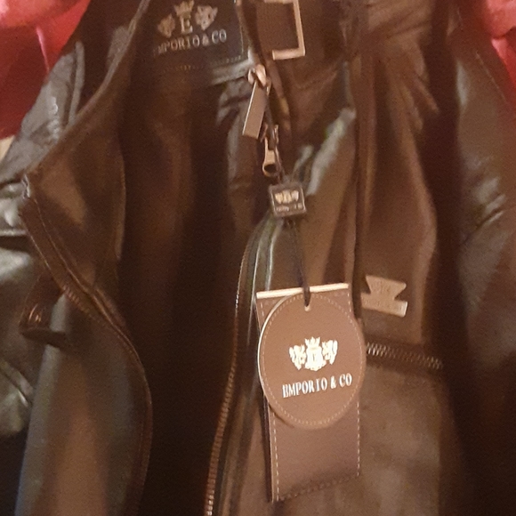 Emporio & Co leather jacket - Picture 1 of 3